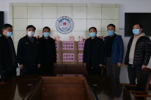 公司向安陽(yáng)市城市管理執(zhí)法局捐贈(zèng)醫(yī)用口罩10000只